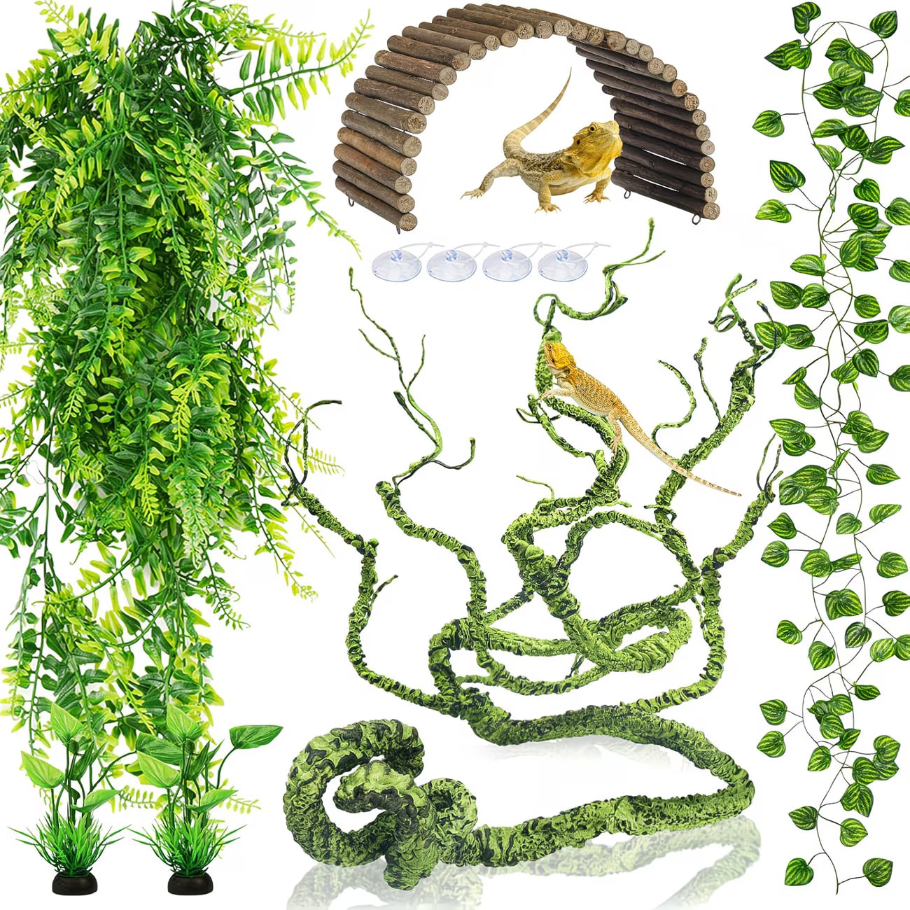 Terrarium Decoration Kit – Create a Natural Habitat for Your Reptiles